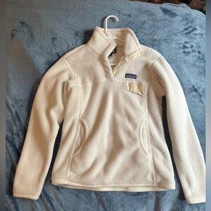 Patagonia Cream Fleece Pullover